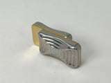 **Limited Edition** Lowrey Tumbled Aluminum & Brass Magnetic Slider