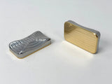 **Limited Edition** Lowrey Tumbled Aluminum & Brass Magnetic Slider