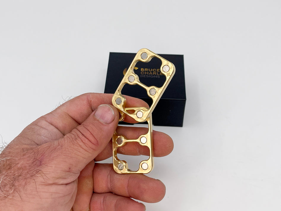 Robertson Brass Magnetic Slider - Bruce Charles Designs